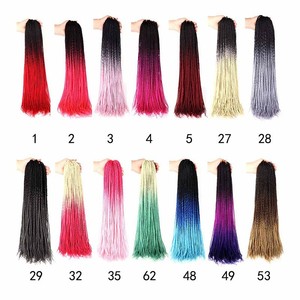 100g-165g Synthetic Ombre <strong>Jumbo</strong> Hair <strong>Braid</strong> Synthetic <strong>Jumbo</strong> Hair <strong>Braid</strong> - Product Image 6