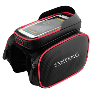 Ciclismo Top tubo marco bolsa viaje alforjas <span class=keywords><strong>bicicleta</strong></span> manillar de la bici del bolso - Product Image 1