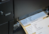 UHF RFID sur étiquette en métal Sliverline Tag imprimable pour la gestion des actifs