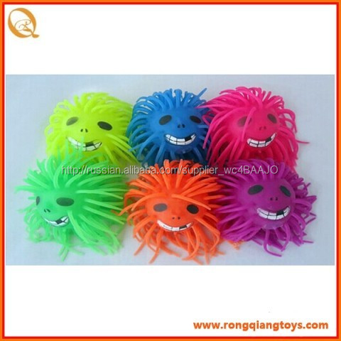 Забавный хэллоуин игрушки короткие много фугу сжатие мяч, 12 шт./кор. OT1396TS-038