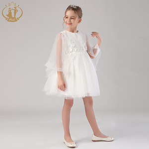 Gaun Kecil Desain Anak Perempuan Manis Fashion Musim Panas Nimble untuk Anak Perempuan Gaun 8 Tahun - Product Image 1