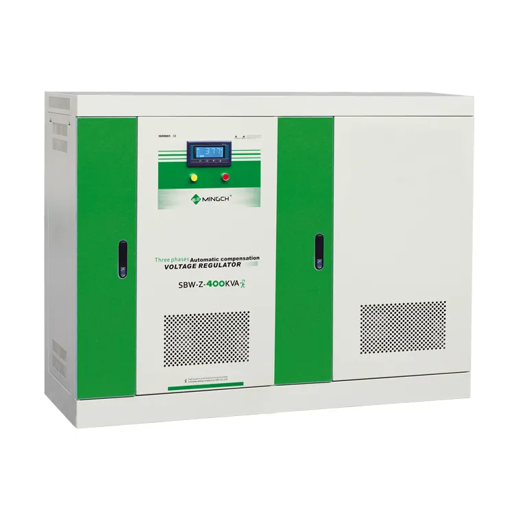 MINGCH-estabilizador de regulador de voltaje automático, 400KVA, 3 fases, 500kva, 600KVA, AVR, 380-415v, 50hz