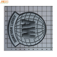 Patch en PVC caoutchouc 3D en relief personnalisé pour l'airsoft avec dos auto-agrippant AWELLS