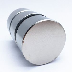 Permanent Custom Large Size Neodymium Magnet Disc 50mm Round Magnets Industrial Magnetic Materials