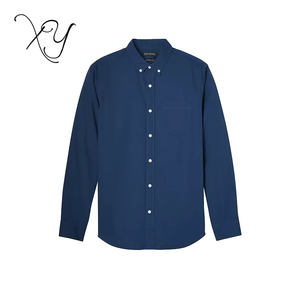 <span class=keywords><strong>2018</strong></span> vente chaude hommes <span class=keywords><strong>polo</strong></span> chemise à manches longues oxford shirt personnalisé logo design pour homme - Product Image 2