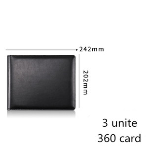 Portatarjetas <span class=keywords><strong>de</strong></span> cuero <span class=keywords><strong>de</strong></span> hojas sueltas A4 para colección <span class=keywords><strong>de</strong></span> tarjetas <span class=keywords><strong>de</strong></span> visita, tarjetero para tarjetas <span class=keywords><strong>de</strong></span> membresía, <span class=keywords><strong>almacenamiento</strong></span> a granel, 3/4/5 <span class=keywords><strong>unidades</strong></span> - Product Image 4