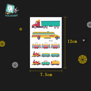 <span class=keywords><strong>Tatuaggi</strong></span> Temporanei Impermeabili per Bambini con Disegni di Auto Cool, Adesivi per Ragazzi - Product Image 2