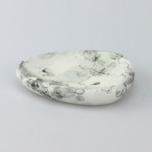 Porte-savon blanc de forme carrée en poly de conception populaire - Product Image 4