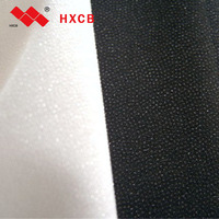 Tricot thermocollant à tricoter chaîne non tissé entoilage de tissu point de liaison entoilage
