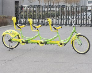 관광 라이딩 P3-24 위한 3 개의 좌석과 24 ''탠덤 자전거 - Product Image 5