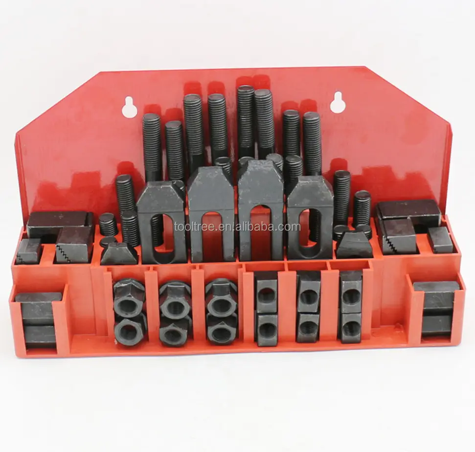 Cnc máquina de fresagem aperto, ferramentas de aperto de aço kits m6