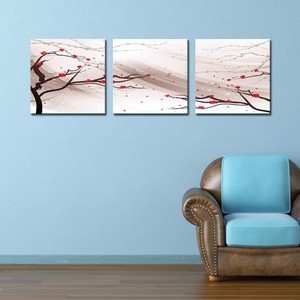 3 Panel de la Pintura Al Flor de Invierno Imprime Imágenes Sobre Lienzo Arte de La Pared <span class=keywords><strong>Para</strong></span> El Hogar Deco - Product Image 2