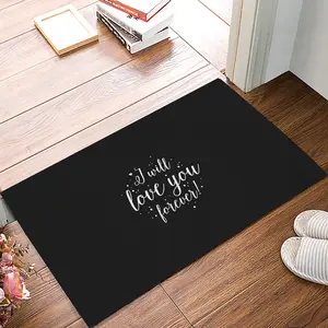 블랙 간단한 스타일 맞춤형 Doormat Pvc 웰컴 Doormat