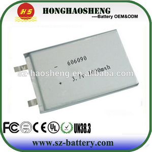 3.7v 606090 4000mah ליתיום פולימר סוללה 4ah lipo סוללה עבור כוח בנק - Product Image 5