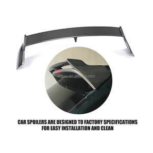 Arrière en Fiber de carbone toit aileron pour porsche che Cayenn e 958 Turbo <span class=keywords><strong>S</strong></span> Sport 4 portes 2015-2017 - Product Image 3