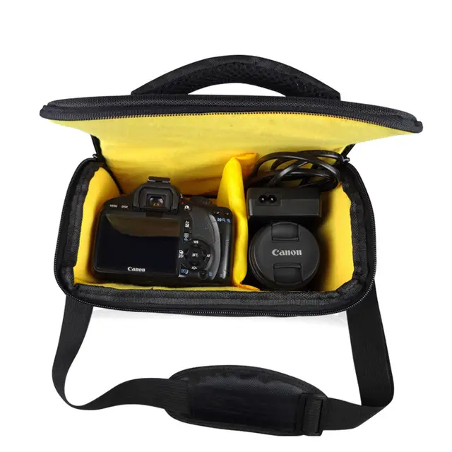 Cámara DSLR bolsa impermeable hombro para Nikon D5300 D3400 P900 B700 D7200 D3300 D7500 D5200 D5600 D90 D810 D3200 D7100 D800