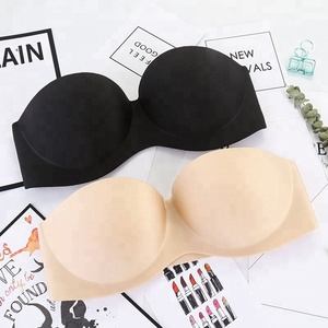 Senza cinturino tessuto traspirante senza cuciture donne Push up <span class=keywords><strong>reggiseno</strong></span> all'ingrosso - Product Image 5