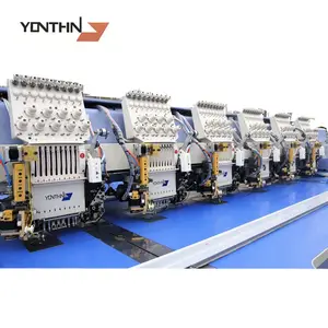Yonthin-máquina de bordar Industrial computarizada, 20 cabezales múltiples, precio