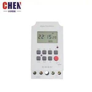 CHEN LR316S LCD temporizador electrónico semanal interruptor de temporizador de 25 amperios 220v