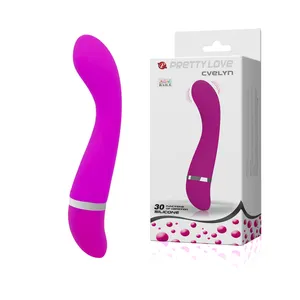 Mainan seks Vibrator baterai 2 AAA getaran multifungsi bahan silikon untuk wanita