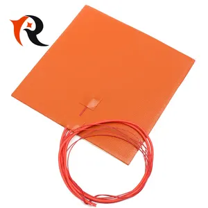 220V silicone heating pad silicone rubber heater for 3D Printer