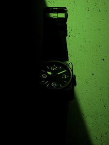 Montre classique à cadran carré, aiguilles super lumineuses, mouvement à quartz tendance, édition limitée, montres de pilotes, cadran en verre - Product Image 3