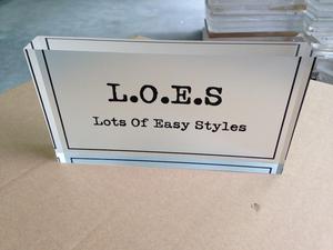 Tùy chỉnh Acrylic dấu hiệu khối Logo khối hiển thị - Product Image 5