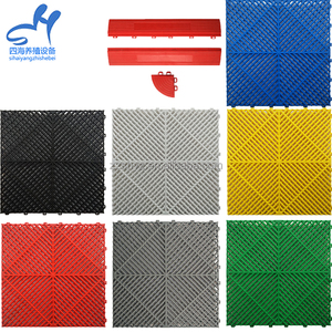 Simple color plástico barato enclavamiento tapetes <span class=keywords><strong>para</strong></span> garaje/<span class=keywords><strong>Cocina</strong></span>/4S Mantenimiento del COCHE Tienda - Product Image 5