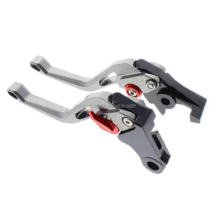 Top vente qualité vstrom 650 dl accesorios course cnc moto 3d nouveau losange levier creux pour suzuki v dl 650