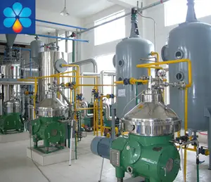 Máquina de refinación de aceite de semilla de algodón crudo, máquina de refinería, equipo 10-1000TPD, hasta cada máquina de refinería de aceite refinado 100%