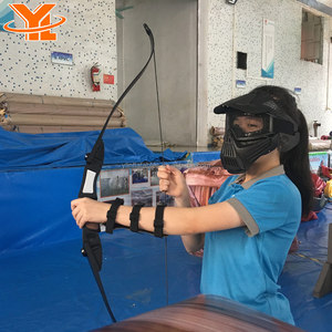Etiqueta del tiro <span class=keywords><strong>al</strong></span> arco juego protect Mask, facial negro máscara de <span class=keywords><strong>paintball</strong></span> - Product Image 5