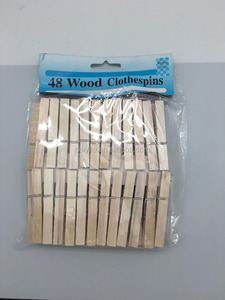 Bán Buôn Tùy Chỉnh Hộ Gia Đình Màu Sắc Ban Đầu Quần Áo <span class=keywords><strong>Clip</strong></span> 60 Gói Giặt Ủi Mini Gỗ Peg Gỗ <span class=keywords><strong>Clip</strong></span> Gỗ <span class=keywords><strong>Clip</strong></span> - Product Image 4