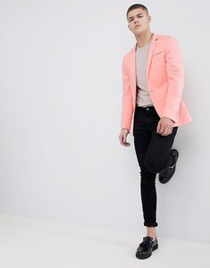 Giacca da uomo Casual Super Skinny da uomo giacca giacca giacca giacca da uomo giacca funzionale con bottone con risvolto da ufficio - Product Image 5