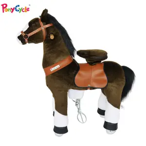 Đại liên Pony đồ chơi dễ thương apprearence Mới không có điện đi xe ngựa trên đồ chơi