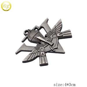 Wholesale Embossed Logo Charms For Bracelet Making Alloy Jewelry Hang Tags