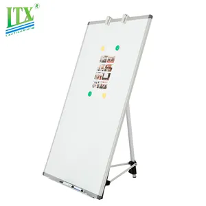 90*60cm Standard Size Flip Chart Tripod Easel White Board