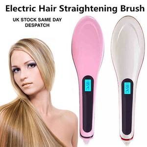 Kit <span class=keywords><strong>Enchinador</strong></span> Automatico Y Cepillo Alaciador De <span class=keywords><strong>Cabello</strong></span> - Product Image 1