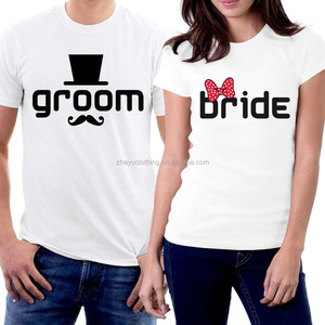 High Quality Personalized <strong>Funny</strong> Couple t Shirt Custom Design Printing Lover Crew Neck Short Sleeve <strong>Tshirts</strong> for Men and Womens - Product Image 3