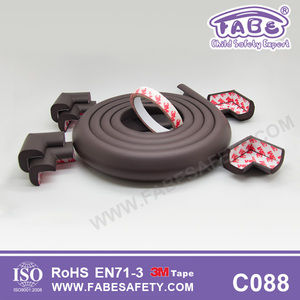 Fabe c088 + c086 colorido nbr borde protector de <span class=keywords><strong>cuna</strong></span> bebe/seguridad del bebé esquina protector de borde - Product Image 3