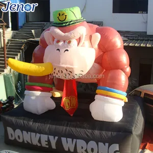 Giant Inflatable Cartoon Gorilla King Kong Model for Advertising