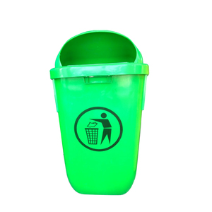 Poubelle en plastique empilable innovatrice qui respecte l'environnement 50L jumelles de déchets pour bio médical - Product Image 3