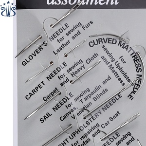 Herramientas <span class=keywords><strong>de</strong></span> mano <span class=keywords><strong>de</strong></span> reparación, tapicería, lona, cuero, costura, agujas #18055, 7 Uds. Por juego - Product Image 3