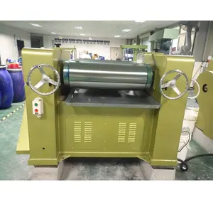 Printing ink production machine 3 roll mill for high viscosity materials