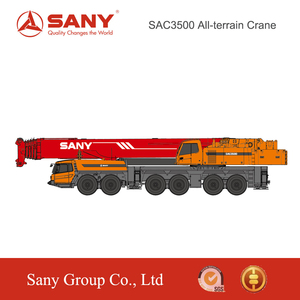 סאני SAC3500 350 טון כבד משאית רכוב נייד מנוף מנוף למעלה 10 מנוף יצרנים - Product Image 2