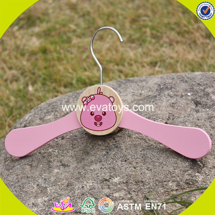 2018 новый дизайн деревянная вешалка крючок розовый деревянная вешалка молния детская деревянная вешалка крючок W09B071