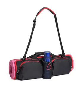 Frauen Schlinge Fitnessraum Zubehör Yoga Matte Abdeckung Tote Tasche