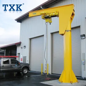 1 Ton High Quality Outdoor Pillar Floor Mounted Jib Crane