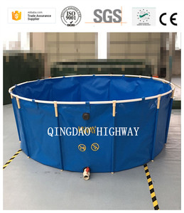 Estanque de Peces Portátil de PVC Personalizado, Resistente a Condiciones Climáticas Extremas, Tanque de Peces de 20000 Litros - Product Image 5