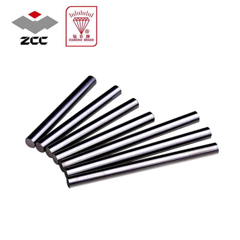 ZCC — stock en carbure de tungstène, lot de tiges en carbure de tungstène, incurvées, solides, aspect dubaï
