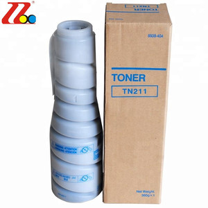 Cartuccia di <span class=keywords><strong>Toner</strong></span> di <span class=keywords><strong>ricarica</strong></span> nera compatibile TN-211 polvere di <span class=keywords><strong>Toner</strong></span> per stampante fotocopiatrice Konica Minolta Bizhub 200 222 250 282 220 362 - Product Image 5